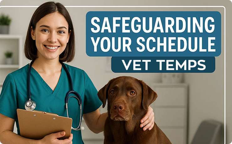 Safeguarding Your Schedule: How VetTemps Eliminates the Stress of Last-Minute Cancellations for Relief Veterinarians