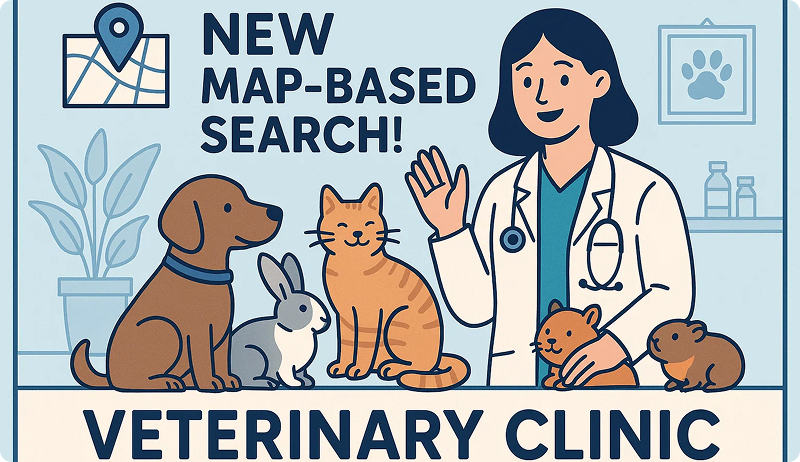 Discover Your Next Veterinary Job with VetTemps' New Map-Based Search